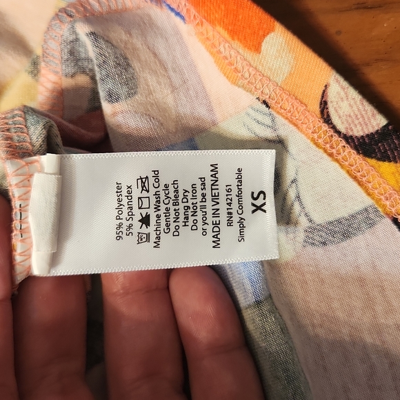 LulaRoe Mini Mouse High/Low Shirt SZ XS - Picture 5 of 6